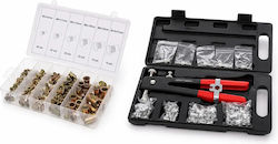 Manual Rivet Tool Set M3-m10 + 150 Rivet Nuts Kraft&dele Top105534094