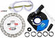 Concrete Grinding Kit Verke Diamond Disc + 180 Mm Vacuum System + Goggles Top44220gog