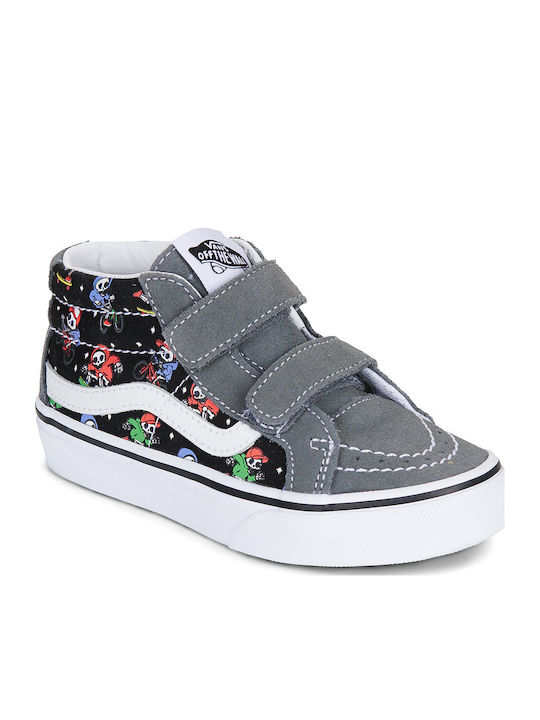 Vans Sk8-mid Reissue V Adidasi copii Inalta Gri