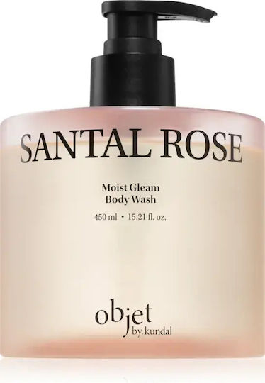 Gel de duș intens parfumat și hidratant Kundal Objet Moist Gleam Body Wash 450 Ml