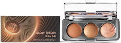 W7 Cosmetics Glow Theory Παλέτα με Ρουζ