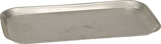 Mondex Servierplatte Rostfreier Stahl Graue 33,7x17,5cm