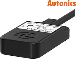 Διακοπτης Επαγωγικος Dc Τετραγωνος Npn No 12-24vdc 8mm 3 Καλωδιων Pfi25-8dn Autonics Σετ 2