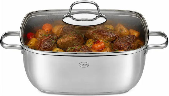 Rosle Oală Joasă din Oțel Inoxidabil 5l / 28cm