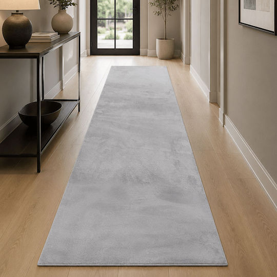 Non-Slip Runner Rug Grey 70x150cm