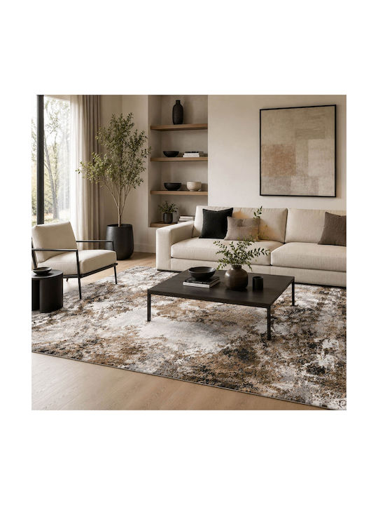 Polcarpet Estia Rectangular Rug Brown/Grey 160x...