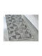 Linea Home Non-Slip Rectangular Grey Rug 140x200cm