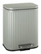 24home.gr Inox Badezimmer Mülleimer 5lt Grün