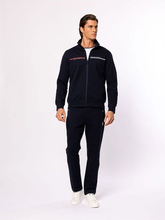 Sweatshirt With Hood Navy
