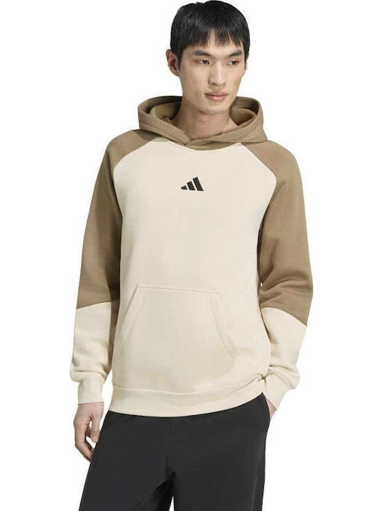 adidas Beige Hoodie