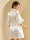 Intimonna Sommer Braut-Set Damen Schlafanzug & Pyjamas für Damen Weiß