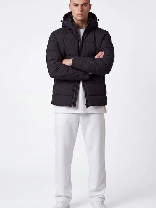 Ben Tailor Зимно яке Puffer Черно