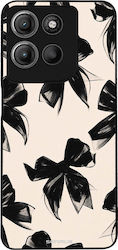 Θήκη Sonique Diva Series Motorola Moto G15 4g Moto G15 Power Moto G17 5g Moto G17 Power 5g Μαύρα Φιογκάκια