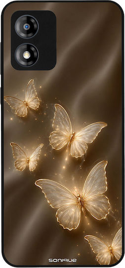 Θήκη Sonique Diva Series Motorola Moto E13 4g Χρυσές Πεταλούδες
