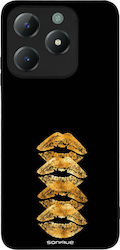 Sonique Diva Series Case Realme C61 4G Realme C63 4G Realme Note 60X 4G Golden Kisses