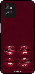 Sonique Diva Series Case Motorola Moto G32 Red ...