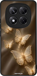Θήκη Sonique Diva Series Xiaomi Redmi Note 14 Pro Plus 5g Χρυσές Πεταλούδες