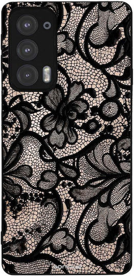 Калъф Sonique Diva Series Motorola Edge 20 5g Черна Дантела