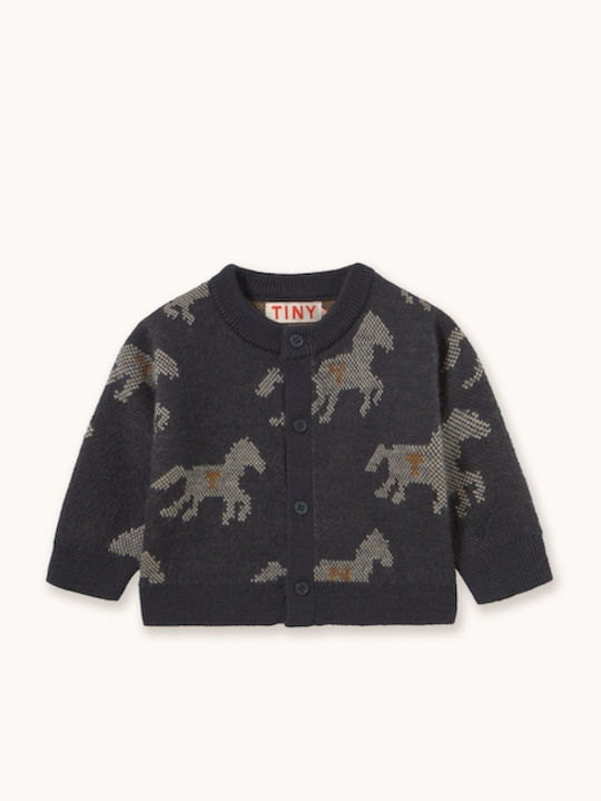 Kinder-Strickjacke Mehrfarbige