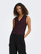 Damen Strickjacke Burgundisch