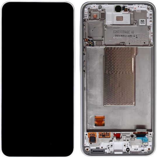 Samsung Ersatzbildschirm mit Touch-Mechanismus für Samsung A376 Galaxy A37 5G Weiß