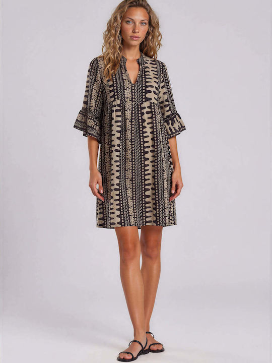 Pink Label Damenkaftan Für Strand Pink