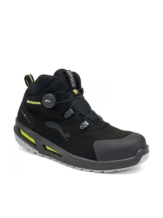 Giasco Giasco Arbeitsstiefel Schwarz S3L mit Zertifizierung P ESD FO SR SRC