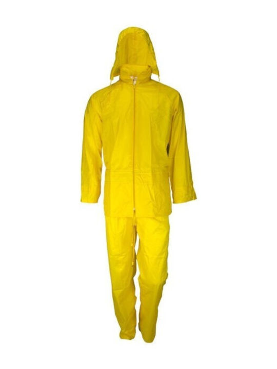 Водоустойчив Костюм Pvc Polyester Качулка 3xl Ж...