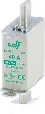 Предпазител На Етикета НИ000 10А GG 690V DF 382015