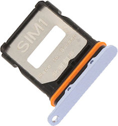 Подложка За Двойна SIM Карта Dual Sim Tray Xiaomi Poco F7 Pro Син