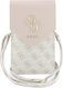 Guess Graines 4g + & Classic Logos Phone Case Pink