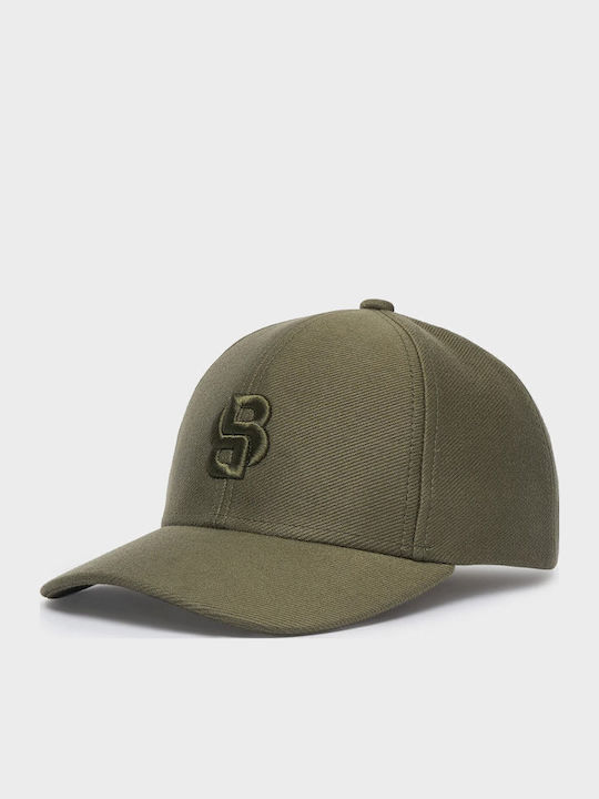 Boss Double B Monogram Cap Zed-B-Icon-JT Olive Hats Men's Olive 50566252-347