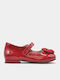 Kids Ballerinas with Hook & Loop Closure Red