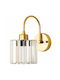 Opviq Yakops Modern Wandleuchte Gelb 13x23x23cm