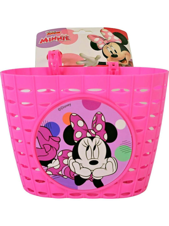 Disney Minnie Детско Кошничка за велосипед Розова 1276