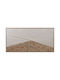 Canvas Painting White Gold Frame 122x62x4.5cm Estheti 812-10038