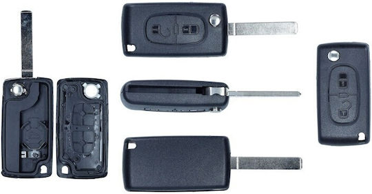 Κέλυφος Κλειδιού Αυτοκινήτου Citroën C2 C3 C4