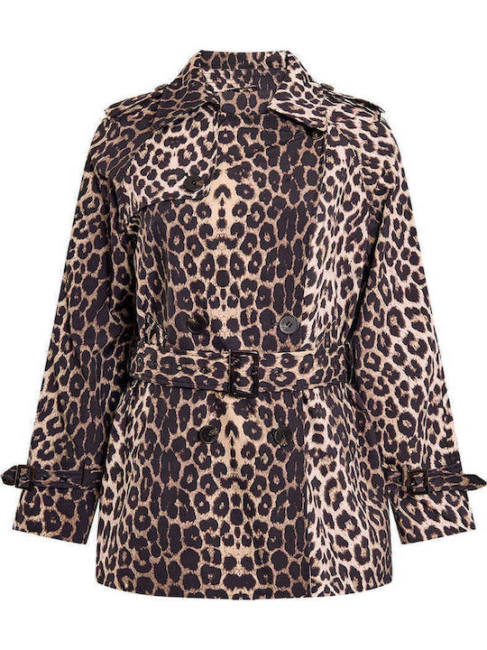 Celestino Trenci Scur Leopard Maro