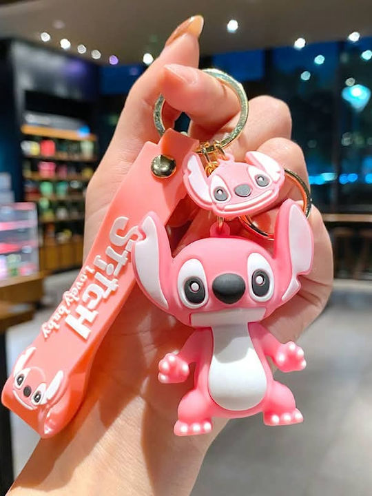 Μπρελοκ Στιτς Ροζ Αποχρωση Pink Stitch Keychain Molfs