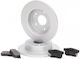 Set plăcuțe și discuri de frână spate Honda Civic 71750931