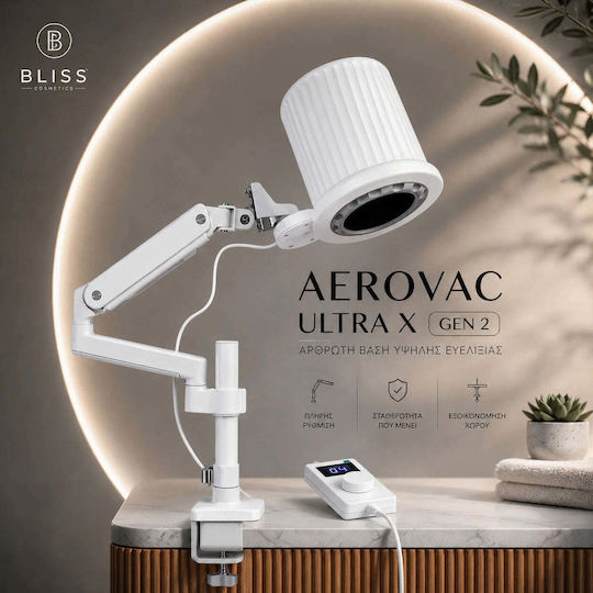 Bliss Cosmetics Aerovac Ultra X Gen 2 Вграден Прахоуловител За Нокти 100W