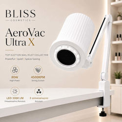 Bliss Cosmetics Aerovac Ultra X – Професионален Вграден Прахоуловител за Нокти 80W Bliss Cosmetics Aerovac Ultra X – Професионален Вграден Прахоуловител за Нокти 80W