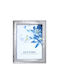 Slevori Silver Photo Frame with White Frame