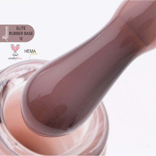 Alezori Elite 12 Grundierung / Deckschicht für UV/LED Gummi 15ml Gummi Grundierung Elite 12