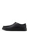 Torview Leather Men's Moccasins in Black Colour