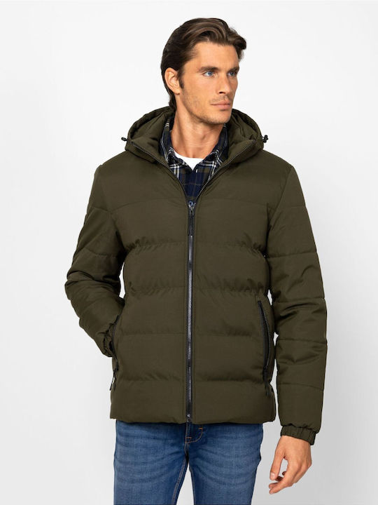 Geacă Puffer Waterproof Kaki