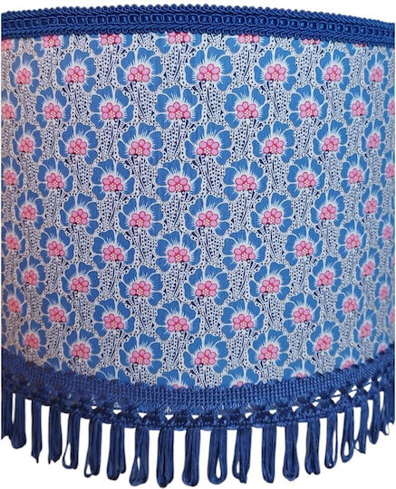 Blue Pendant Ceiling Light with E27 Socket 35x20cm