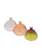 Iliadis Decorative Glass Vase 12xH12cm (Various Colors)
