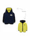 Kids Casual Short Double Sided Multicolour Jacket