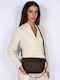 Leder Damen Handtasche Schulter Crossbody Braun